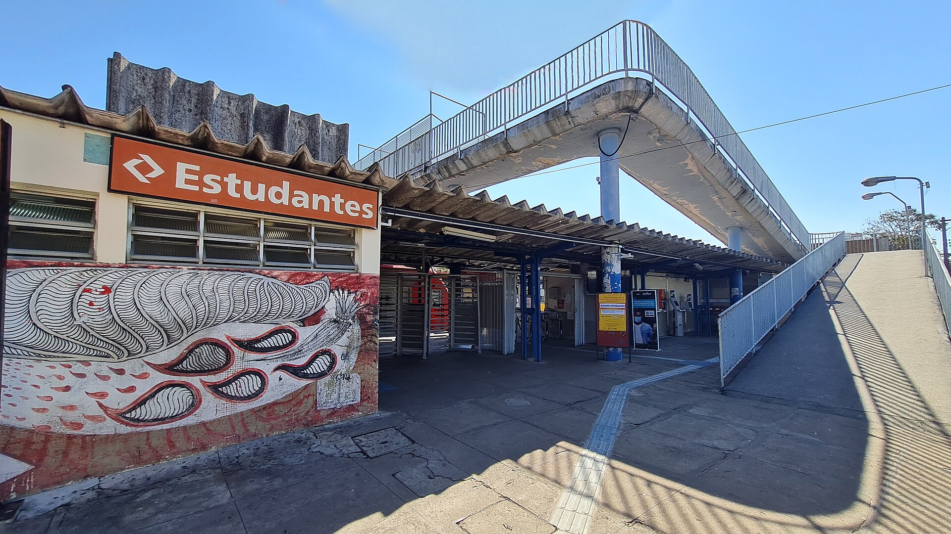 Imagem de referência de Estação Estudantes, descrito nos dados abertos como estação ferroviária na Região Metropolitana de São Paulo, Brasil