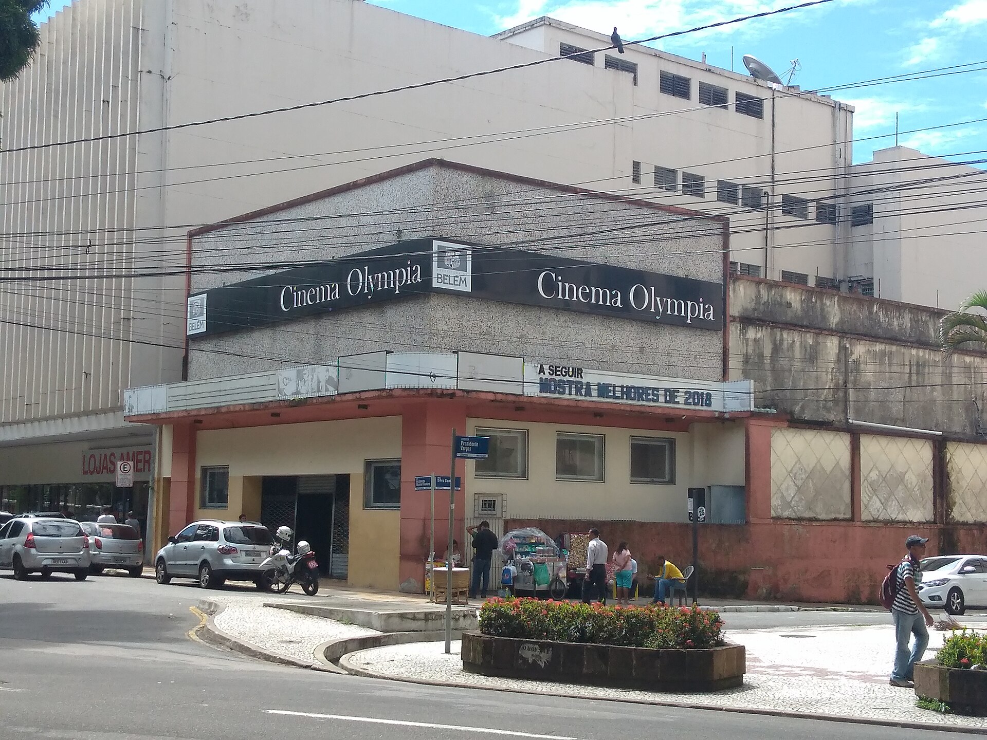 Imagem de referência de Cine Olympia, descrito nos dados abertos como cinema em Belém, Brasil