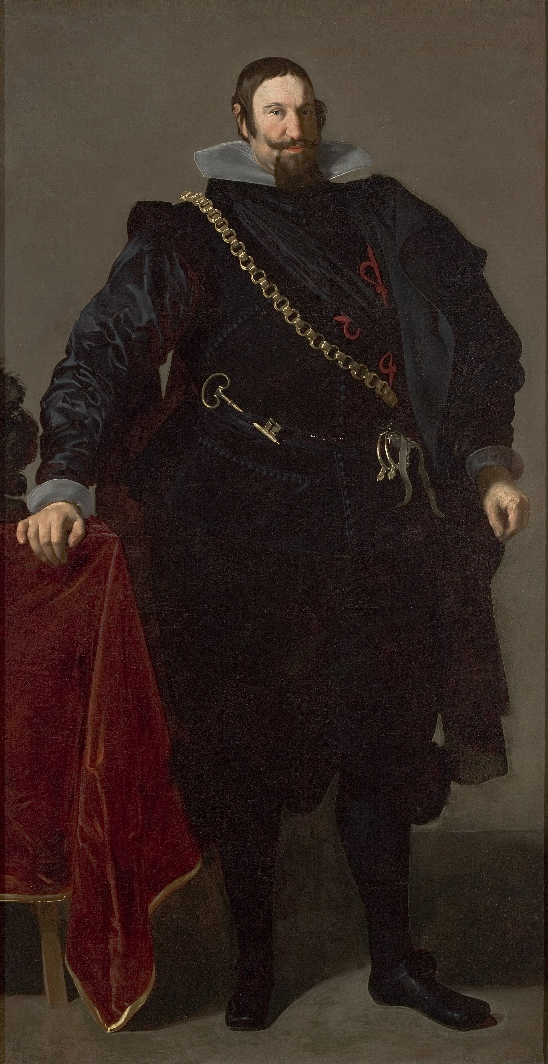 Imagem de referência de Retrato do Conde-Duque de Olivares, descrito nos dados abertos como pintura de Diego Velázquez