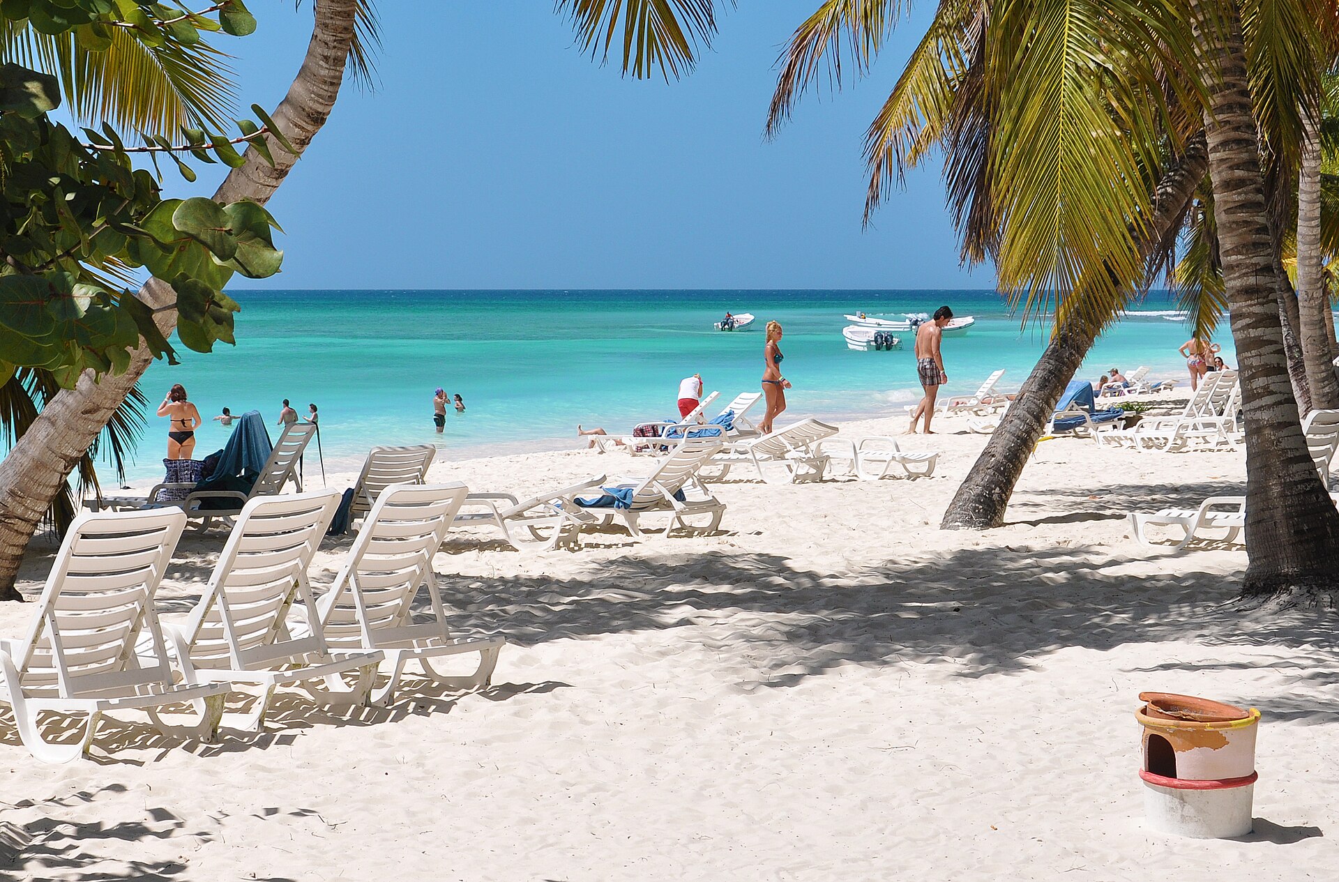Imagem de referência relacionada a Punta Cana, item descrito como cidade turística na província de La Altagracia, República Dominicana