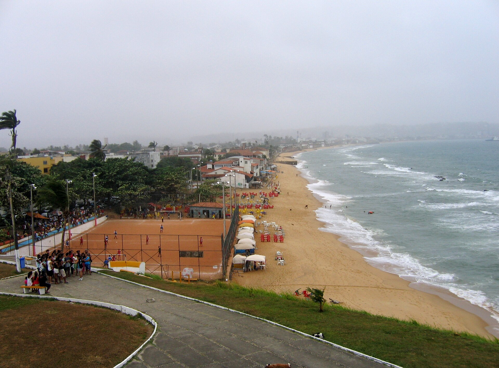 Imagem de referência de praia da Boa Viagem, descrito nos dados abertos como trecho do litoral de Salvador, município do estado brasileiro da Bahia