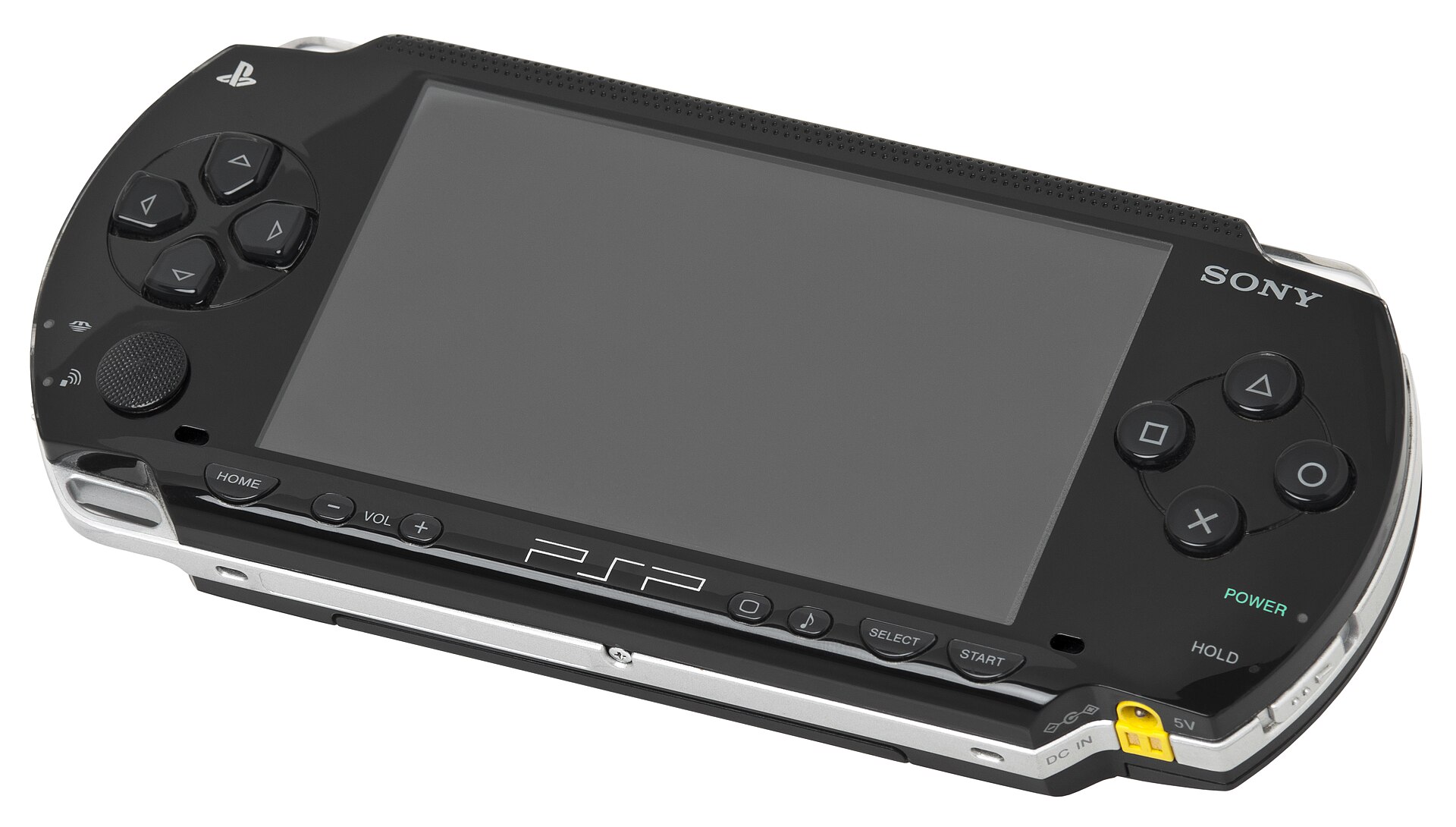 Imagem de referência de PlayStation Portable, descrito nos dados abertos como console portátil