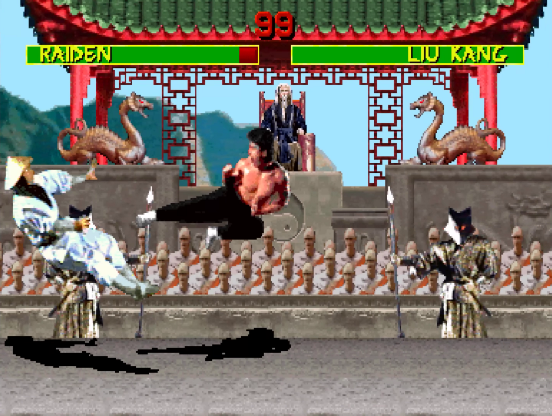 Imagem de referência relacionada a Mortal Kombat, item descrito como jogo de 1992