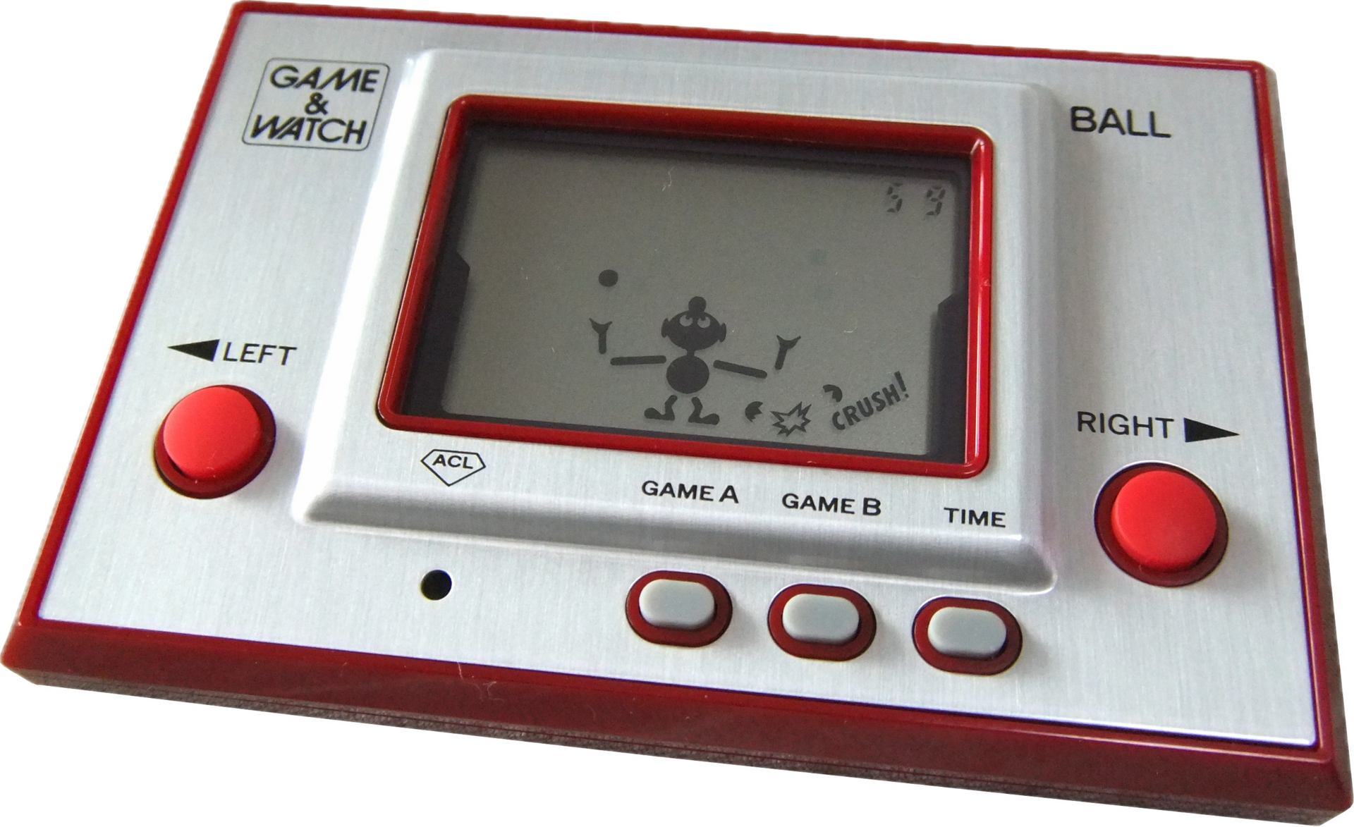 Imagem de referência de Game & Watch, descrito nos dados abertos como linha de consoles portáteis dedicados