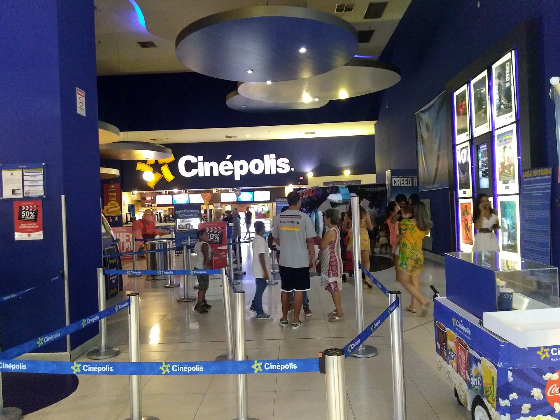 Imagem de referência de Cinépolis Salvador Norte, descrito nos dados abertos como cinema em Salvador, Brasil