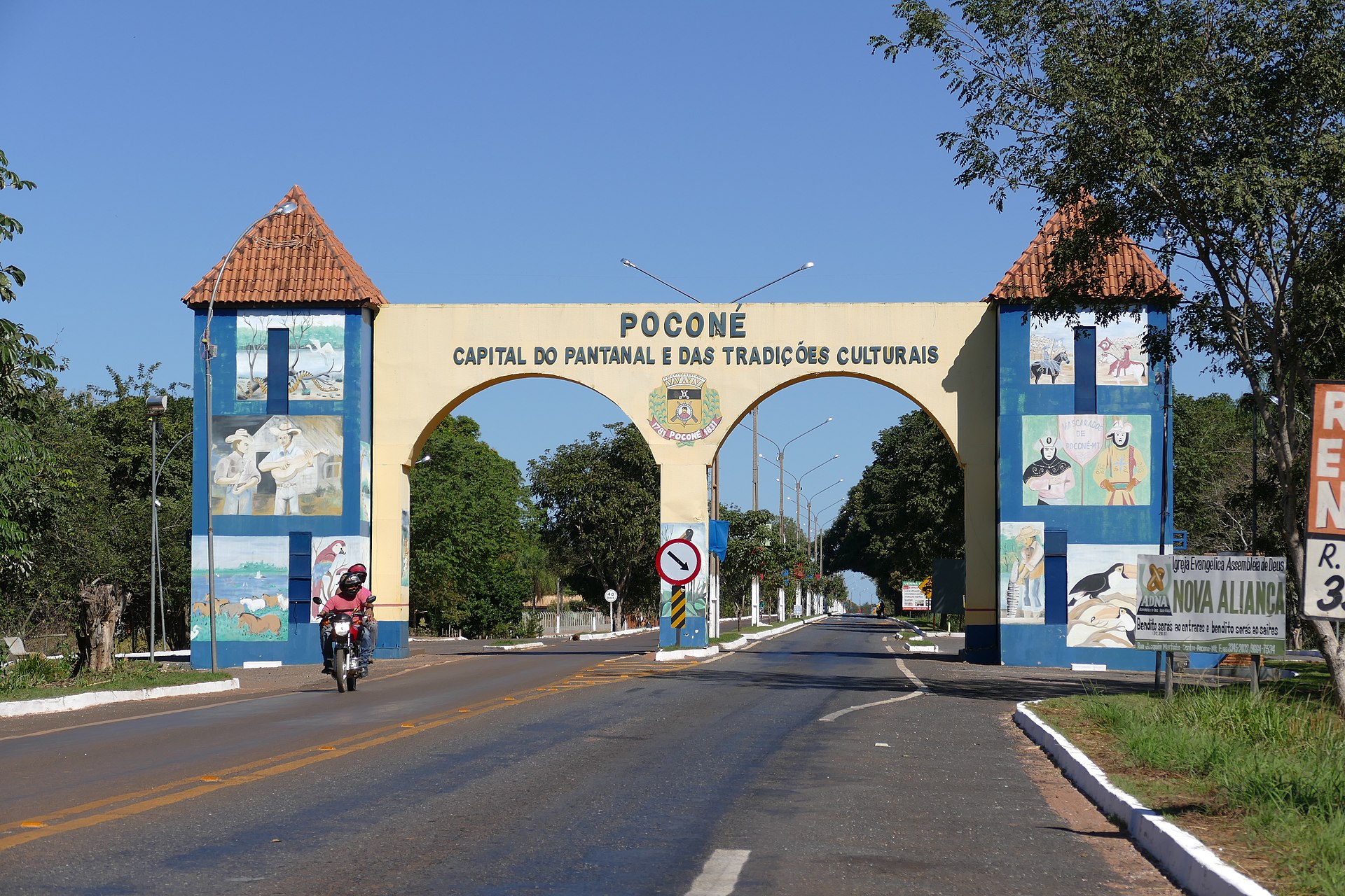 Imagem de referência de Poconé, descrito nos dados abertos como município brasileiro do estado de Mato Grosso