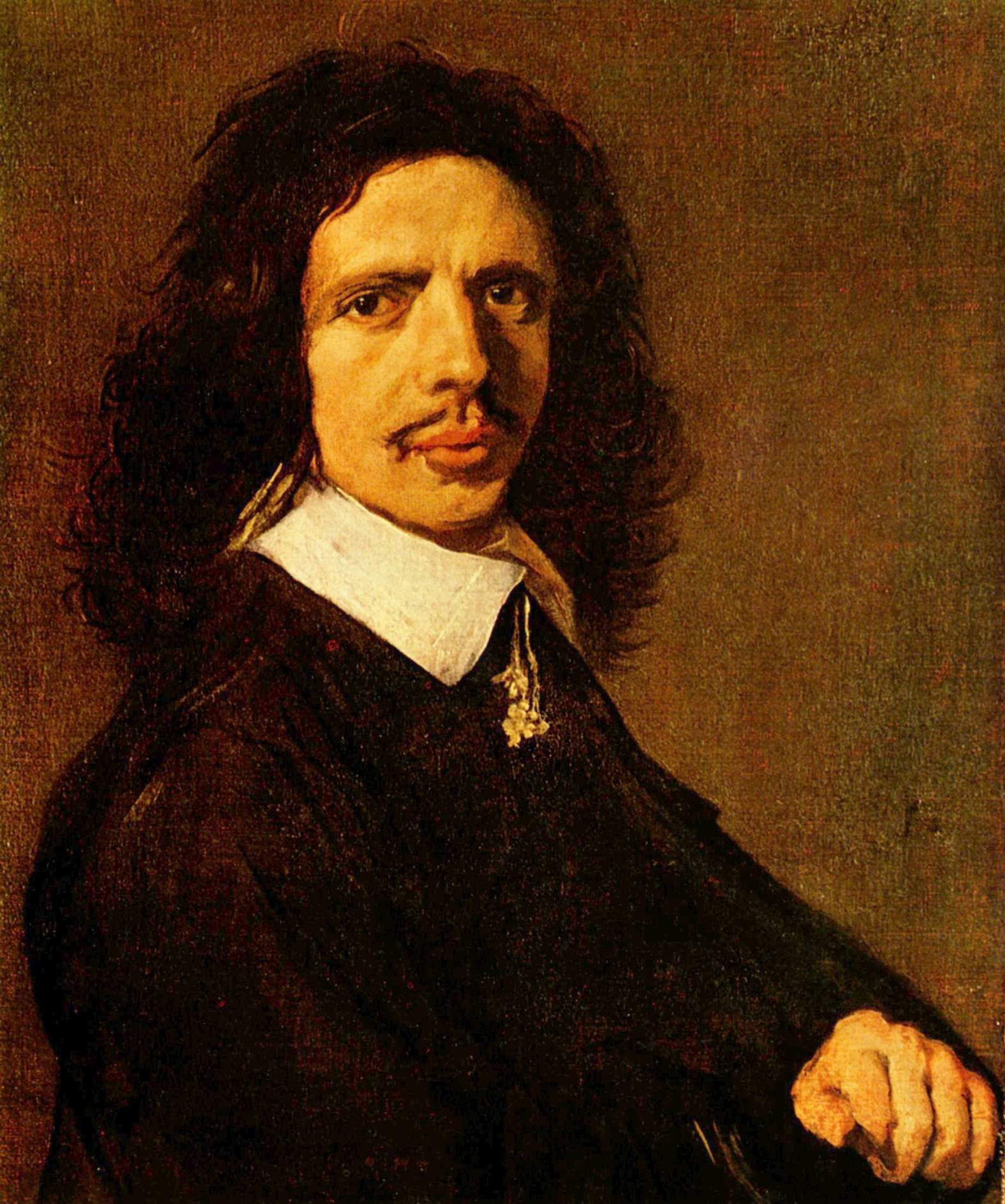 Imagem de referência de Retrato de um homem., descrito nos dados abertos como pintura de Frans Hals