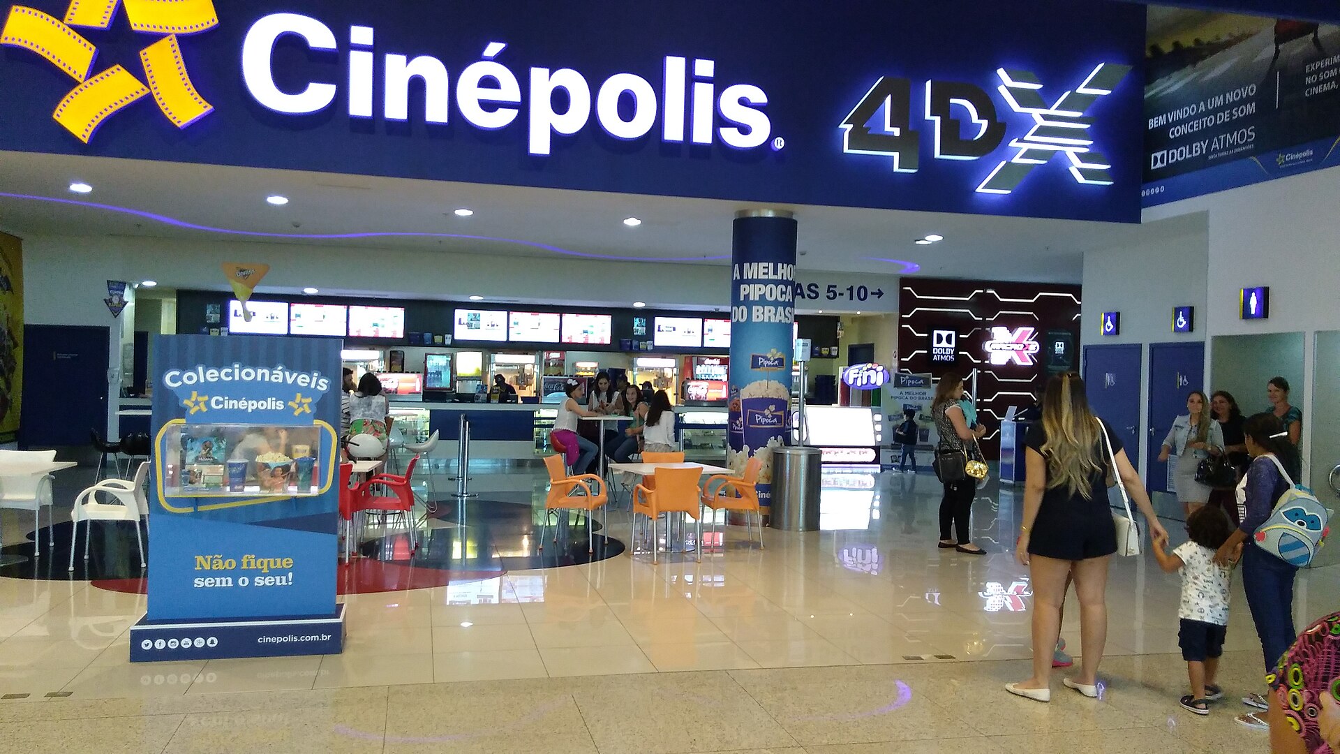 Imagem de referência de Cinépolis Riomar Fortaleza, descrito nos dados abertos como complexo de salas de cinema da cidade de Fortaleza, Ceará