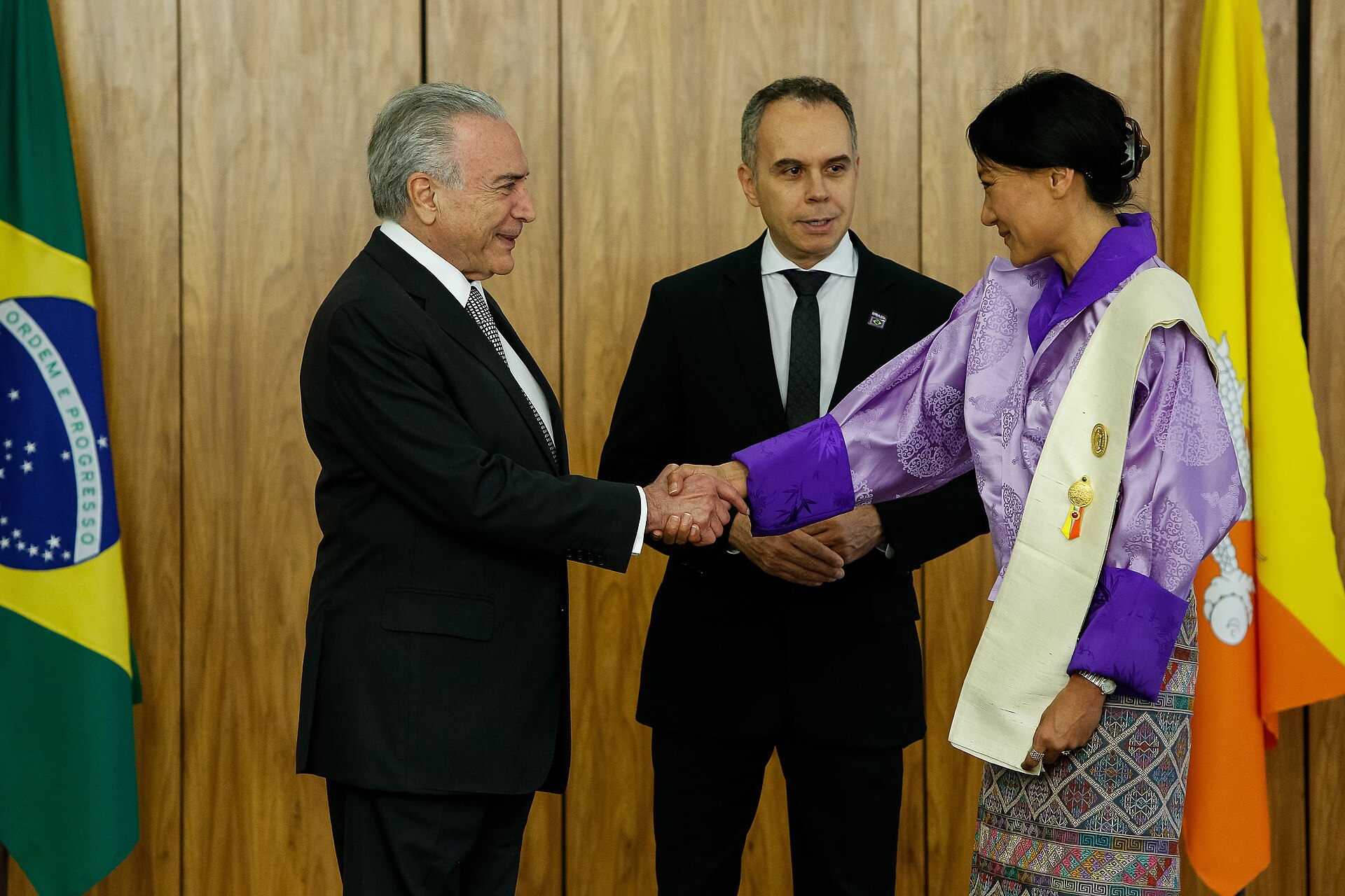 Imagem de referência de relações entre Brasil e Butão, descrito nos dados abertos como relação bilateral