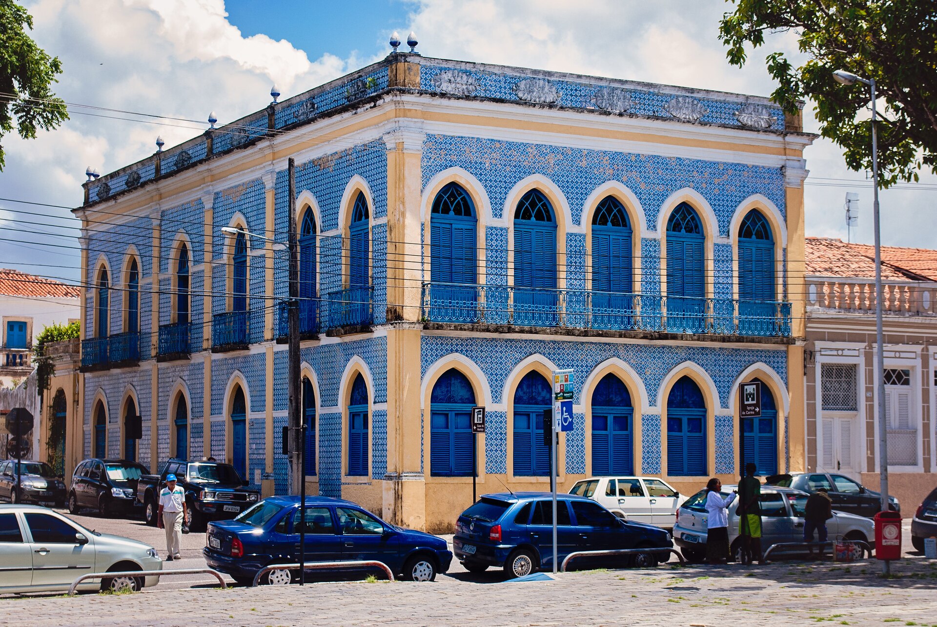 Imagem de referência relacionada a Casarão de Azulejos, item descrito como edifício em João Pessoa, Brasil