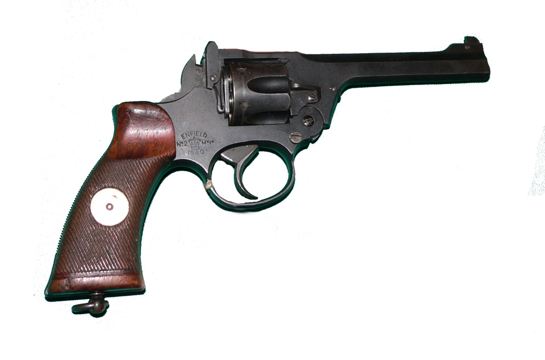 Imagem de referência de Enfield No. 2, descrito nos dados abertos como revólver de serviço britânico