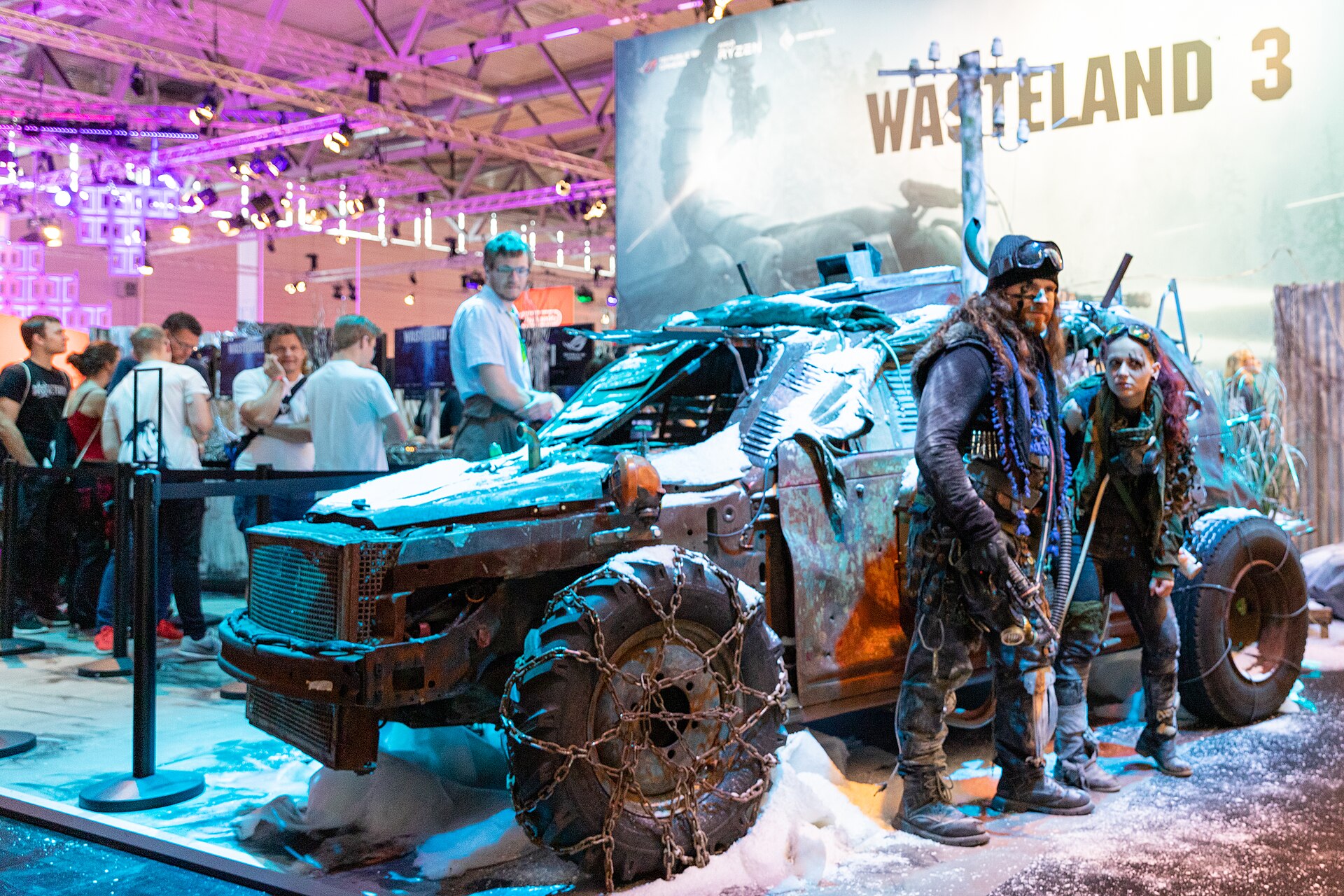 Imagem de referência relacionada a Wasteland 3, item descrito como jogo eletrônico de 2020