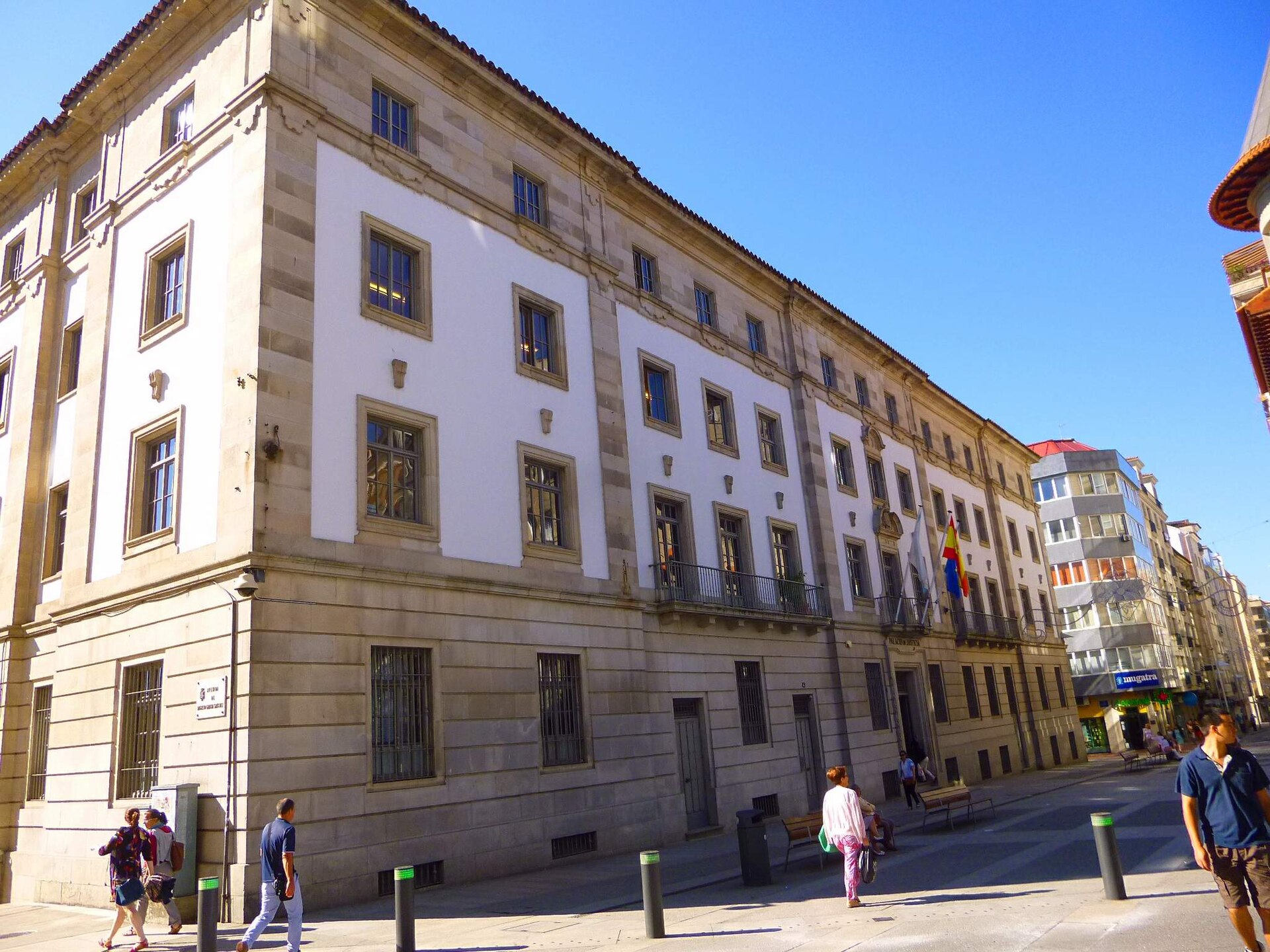 Imagem de referência de Palácio de Justiça de Pontevedra, descrito nos dados abertos como palácio de justiça em Pontevedra, Espanha