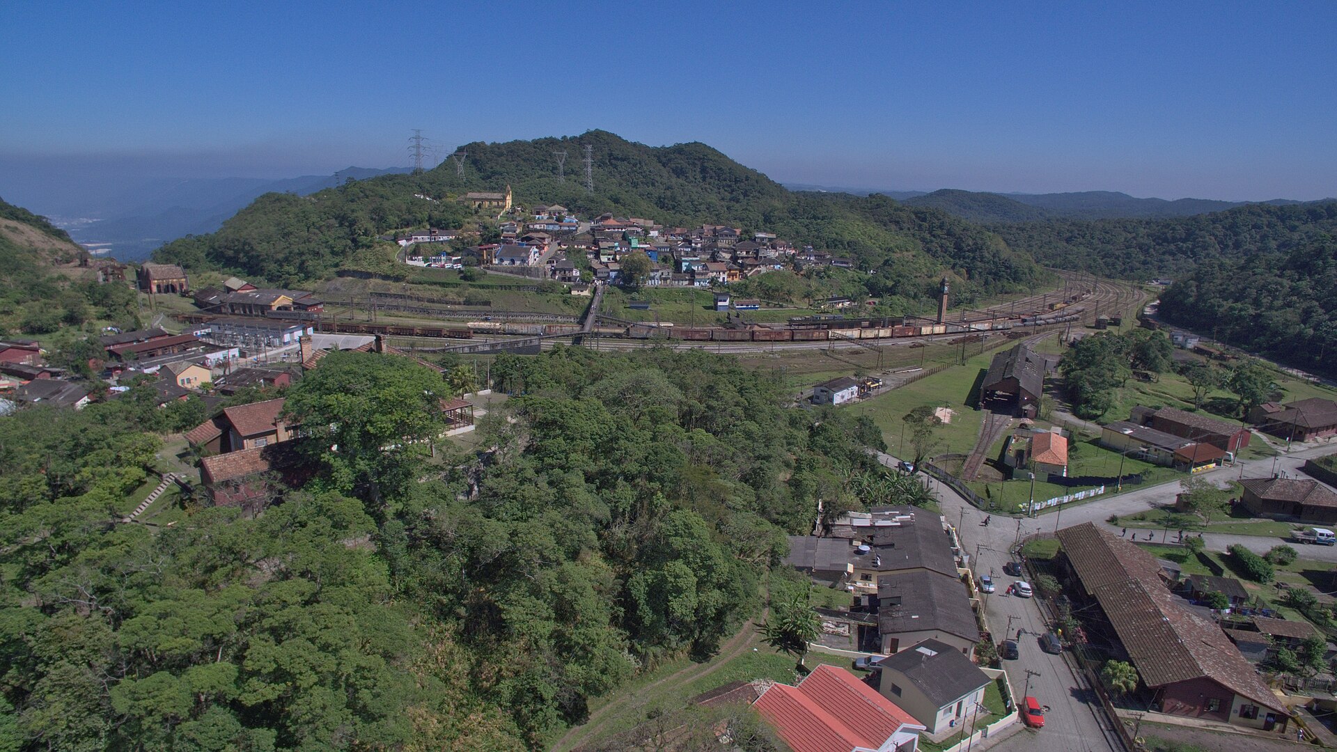 Imagem de referência relacionada a Vila Ferroviária de Paranapiacaba, item descrito como vila e bairro do distrito de Paranapiacaba