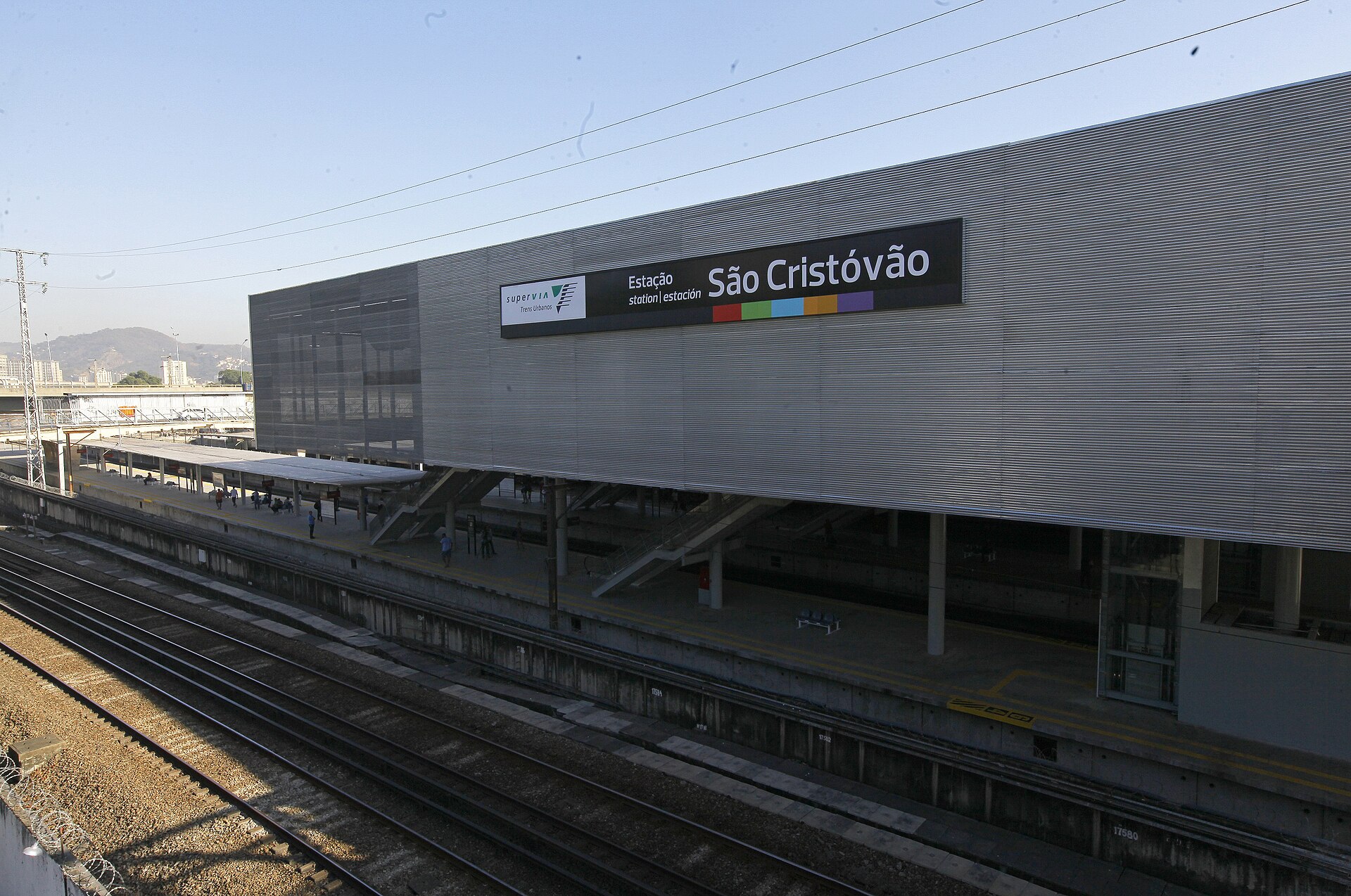 Imagem de referência de Estação São Cristóvão, descrito nos dados abertos como estação ferroviária no Rio de Janeiro, Brasil