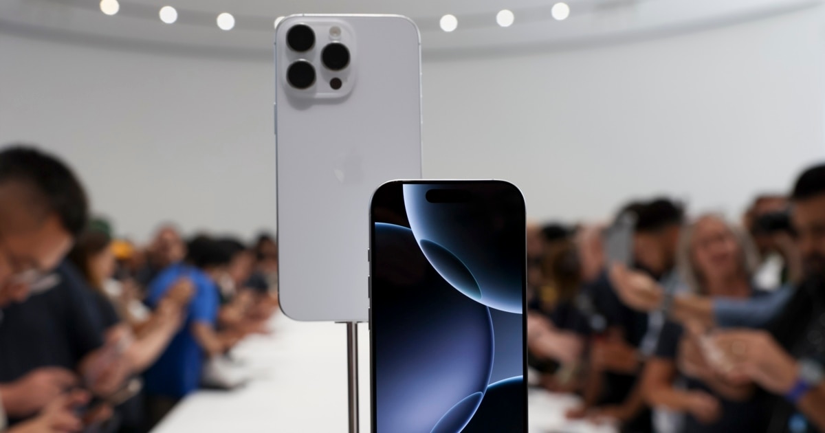 Imagem relacionada à notícia: Apple lança um novo iPhone ‘Construído para AI