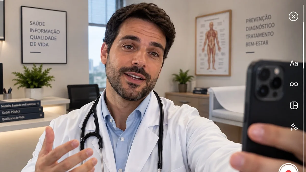 “Grave risco à saúde”: MS alerta para falsos médicos feitos com IA