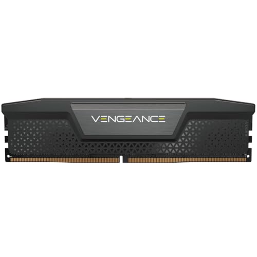 CORSAIR Memória Vengeance DDR5 RAM 16GB (1x16GB) 5200MHz CL40 AMD Expo Intel XMP 3.0 – Cinza