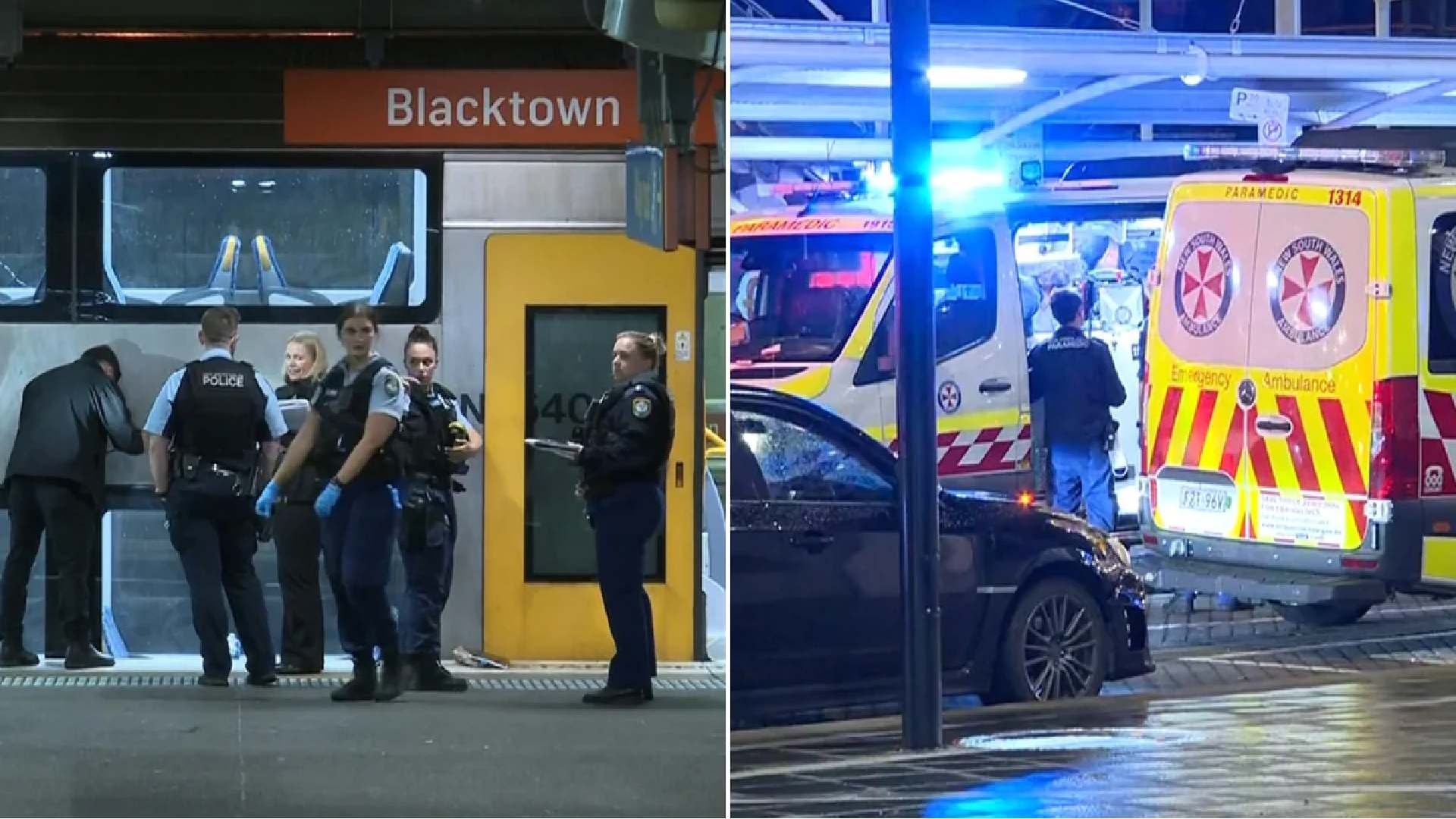 Man stabbed at Blacktown Train Station in Western Sydney