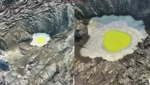 Fenomena Mirip Telur Ceplok di Anak Krakatau, Ini Kata Petugas
