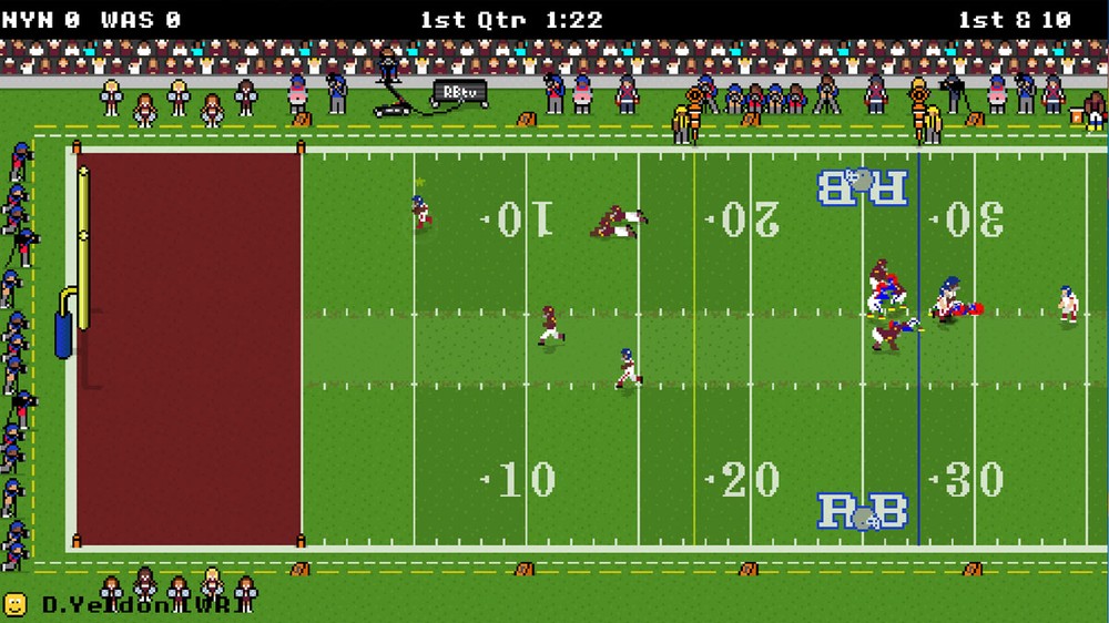 Retro Bowl traz um jogo simplificado de futebol americano para os fãs do esporte — Foto: Reprodução/Rafael Monteiro