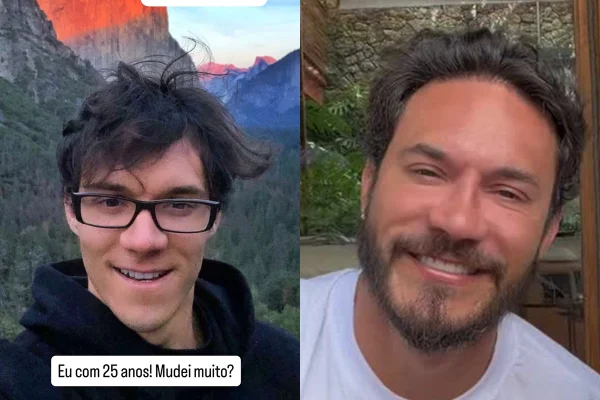 Eliezer mostra foto aos 25 anos e surpreende a web com transformação; veja - destaque galeria
