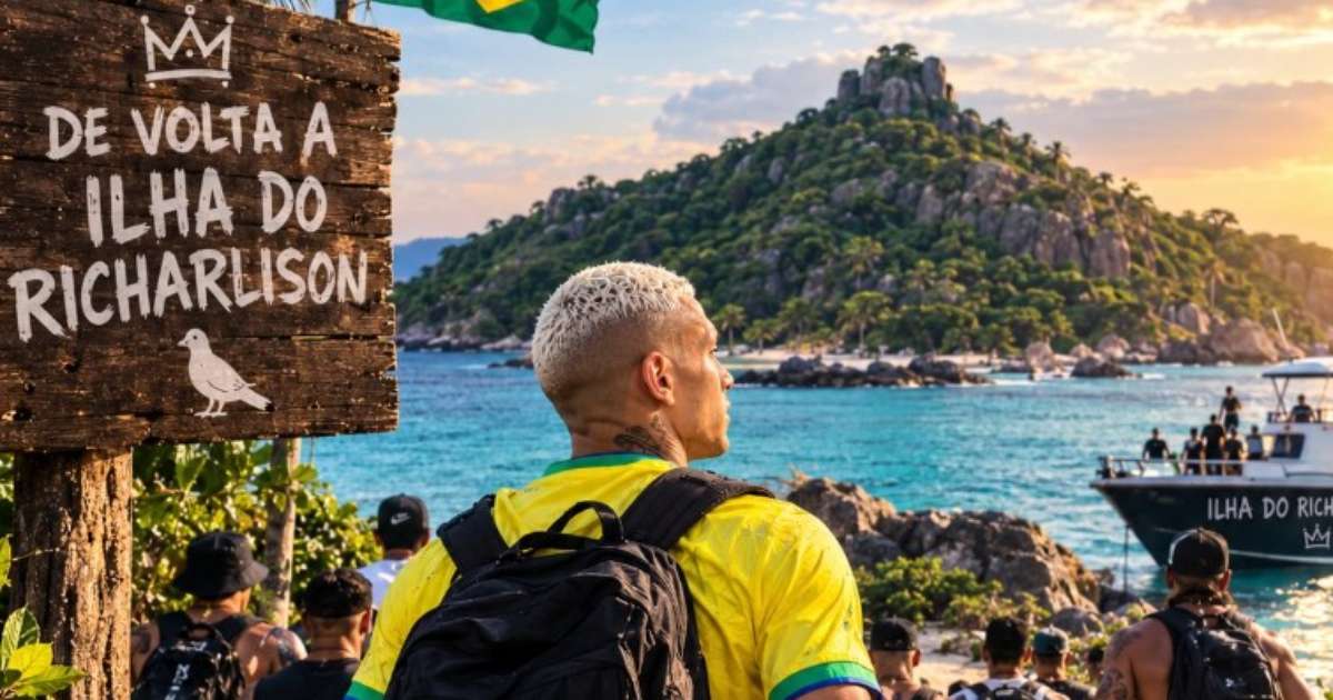 Richarlison provoca Flávio após saída do país, e Neymar responde