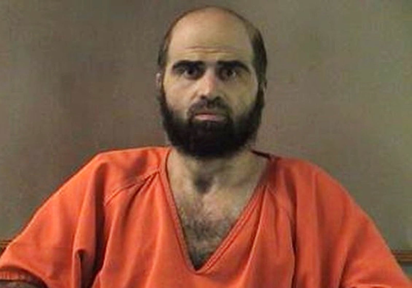 Hasan é um dos quatro soldados no corredor da morte nos EUA Bell County Sheriff's Department/AP via CNN Newsource
