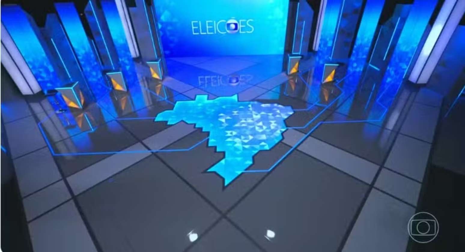 O cenário do debate presidencial na Globo: meses de preparação e cancelamento uma hora antes