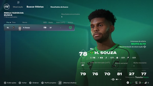 Modo Carreira no EA FC 27: 15 jogadores do Brasileirão para contratar
