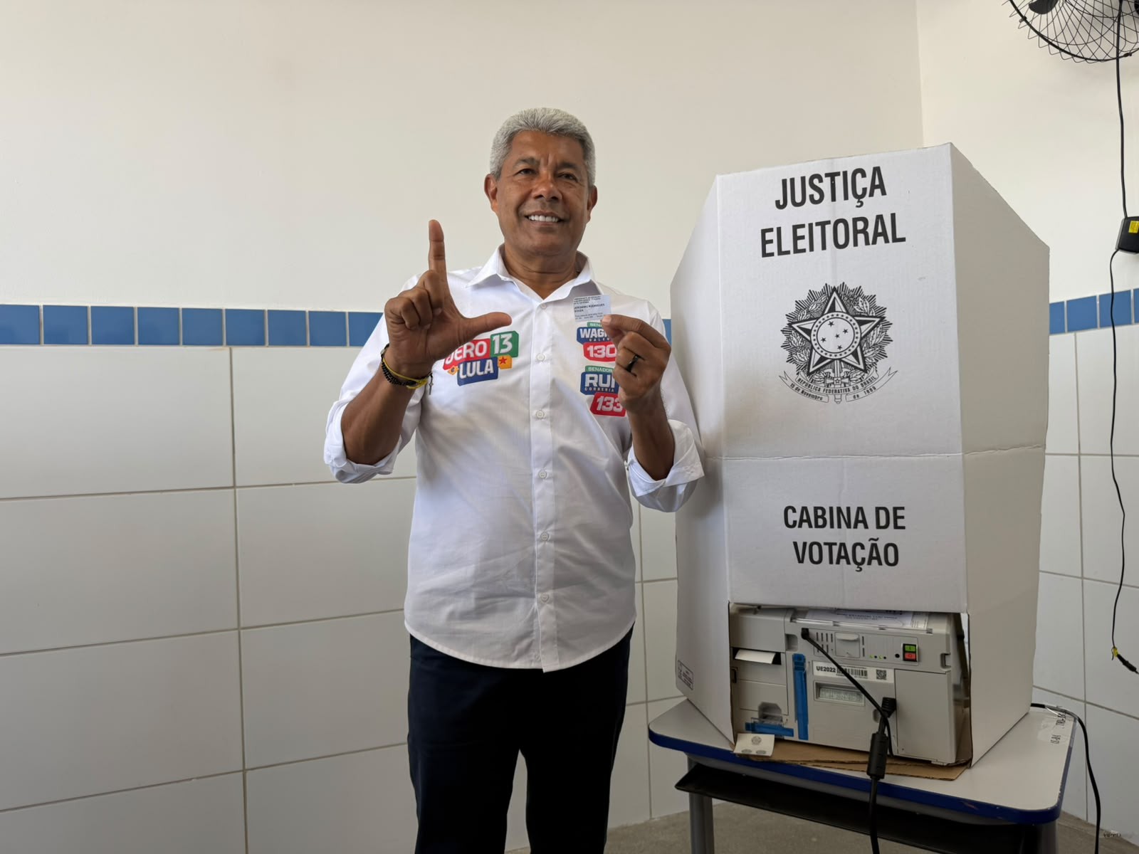 Jerônimo Rodrigues (PT) está matematicamente reeleito governador da Bahia