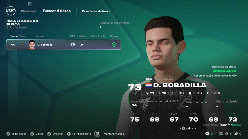 Modo Carreira no EA FC 27: 15 jogadores do Brasileirão para contratar