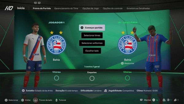 Modo Carreira no EA FC 27: 15 jogadores do Brasileirão para contratar