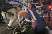 Acidente de moto na Avenida Rebouças, em São Paulo