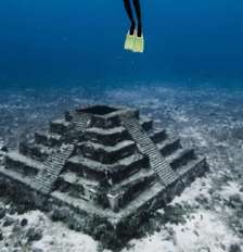 Monumento Yonaguni embaixo d'água Foto: Pexels / Xataka