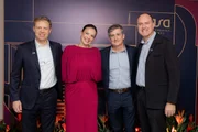 Rafael Lucchesi, Juliana Wolff, Rafael Bastos e Roberto Cury