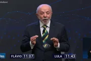 Luiz Inácio Lula da Silva (PT) em debate da Band