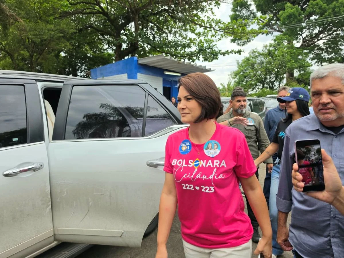 Michelle Bolsonaro, votação, Lago Norte