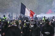 Manifestação na França no último final de semana