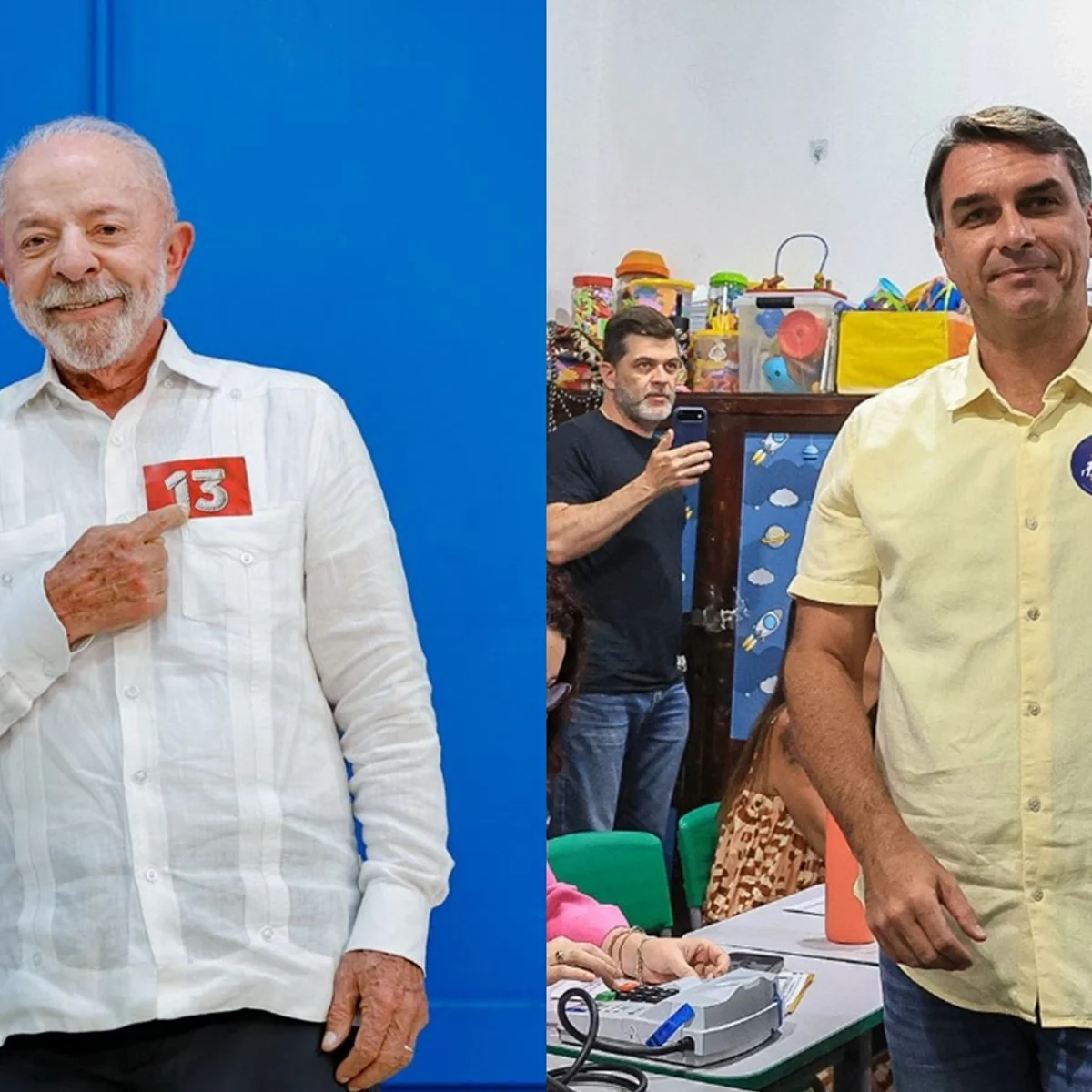Lula recebe 6.435 votos contra 3.566 de Flávio Bolsonaro na Oceania