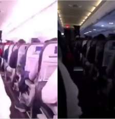 Avião da Latam foi atingido por raio durante voo Foto: Reprodução/Redes Sociais