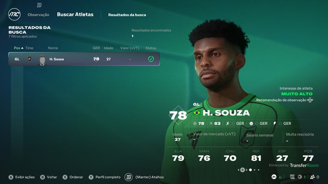 Modo Carreira no EA FC 27: 15 jogadores do Brasileirão para contratar