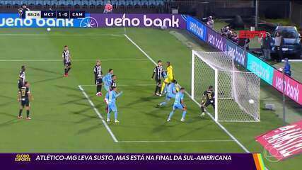 Atlético-MG leva susto, mas está na final da Sul-Americana