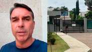 Condomínio de Flávio vira foco de atenção diante de possível fuga; comboio do senador teria deixado local